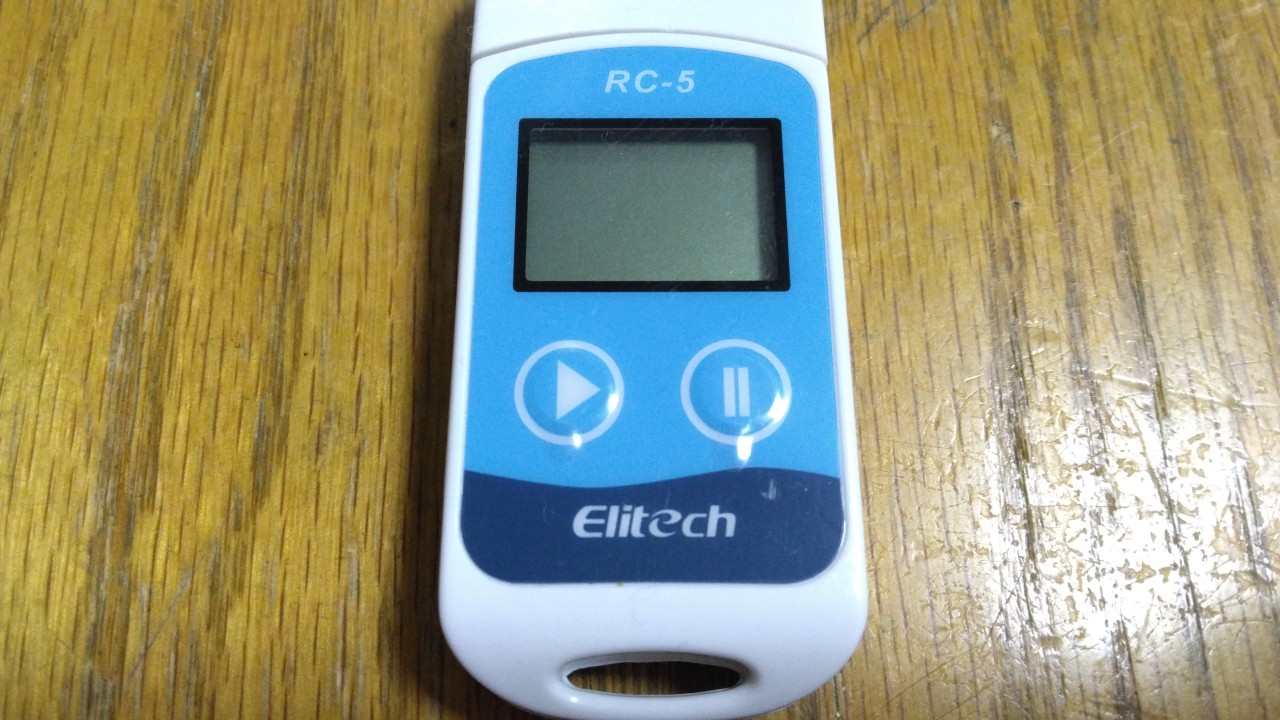 Elitech社の温度ロガーRC-5
