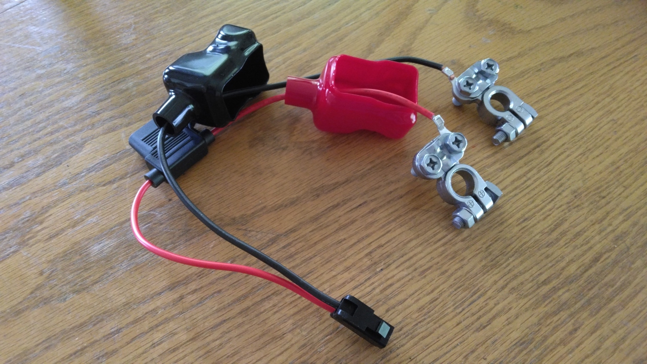 作成する電源コネクター付きコード