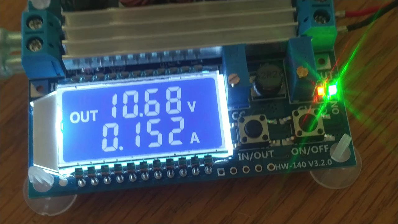 CCモードに入っているHW-140