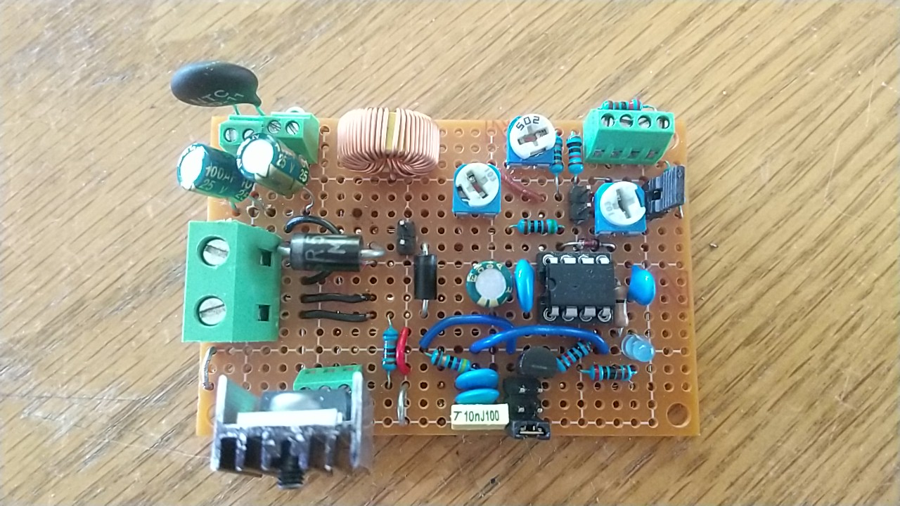 完成した自作デサルフェータープロトタイプ1号機