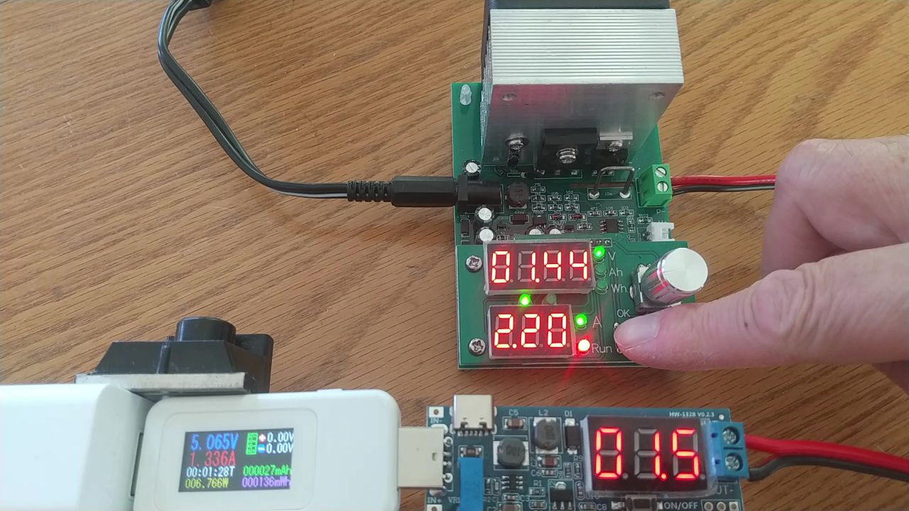 3.3Vでの出力超過テスト