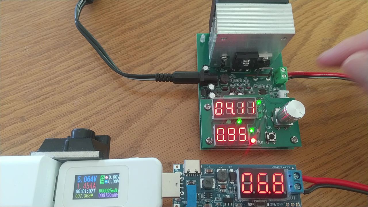 9Vでの出力超過テスト