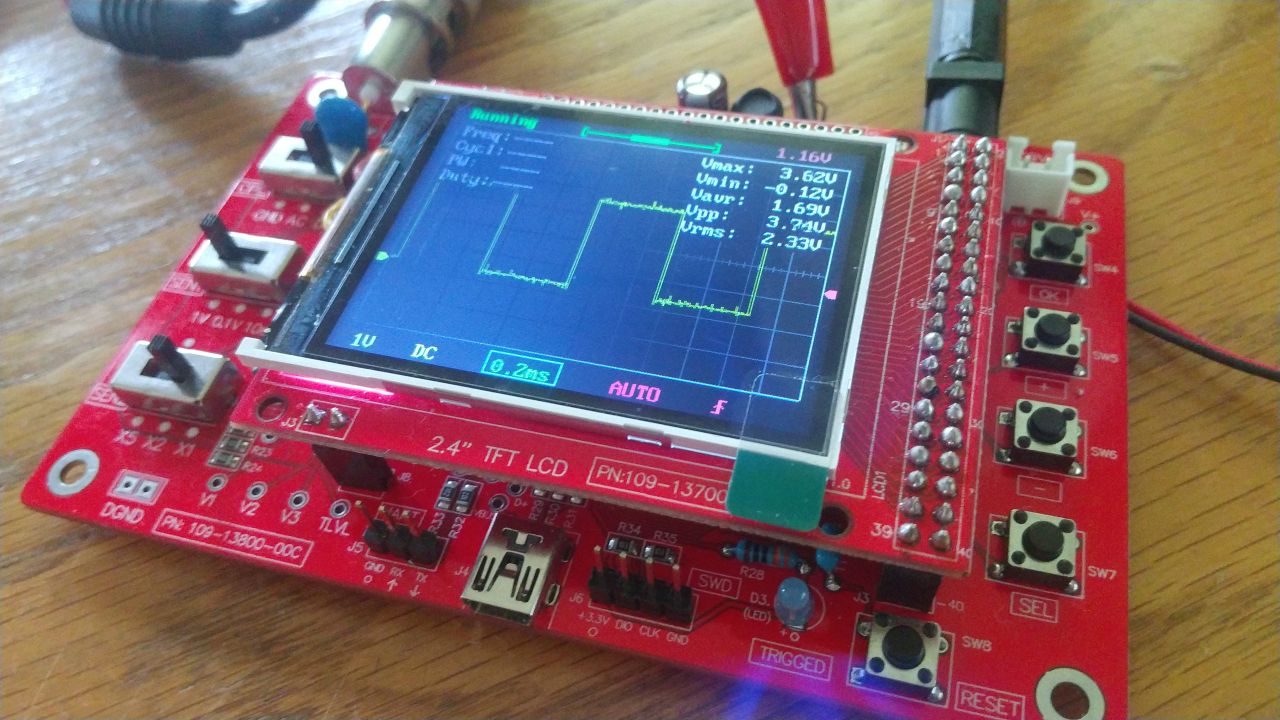 テスト用の矩形波