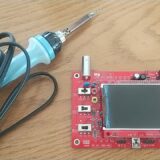 DSO138と組み立てに使ったはんだごて