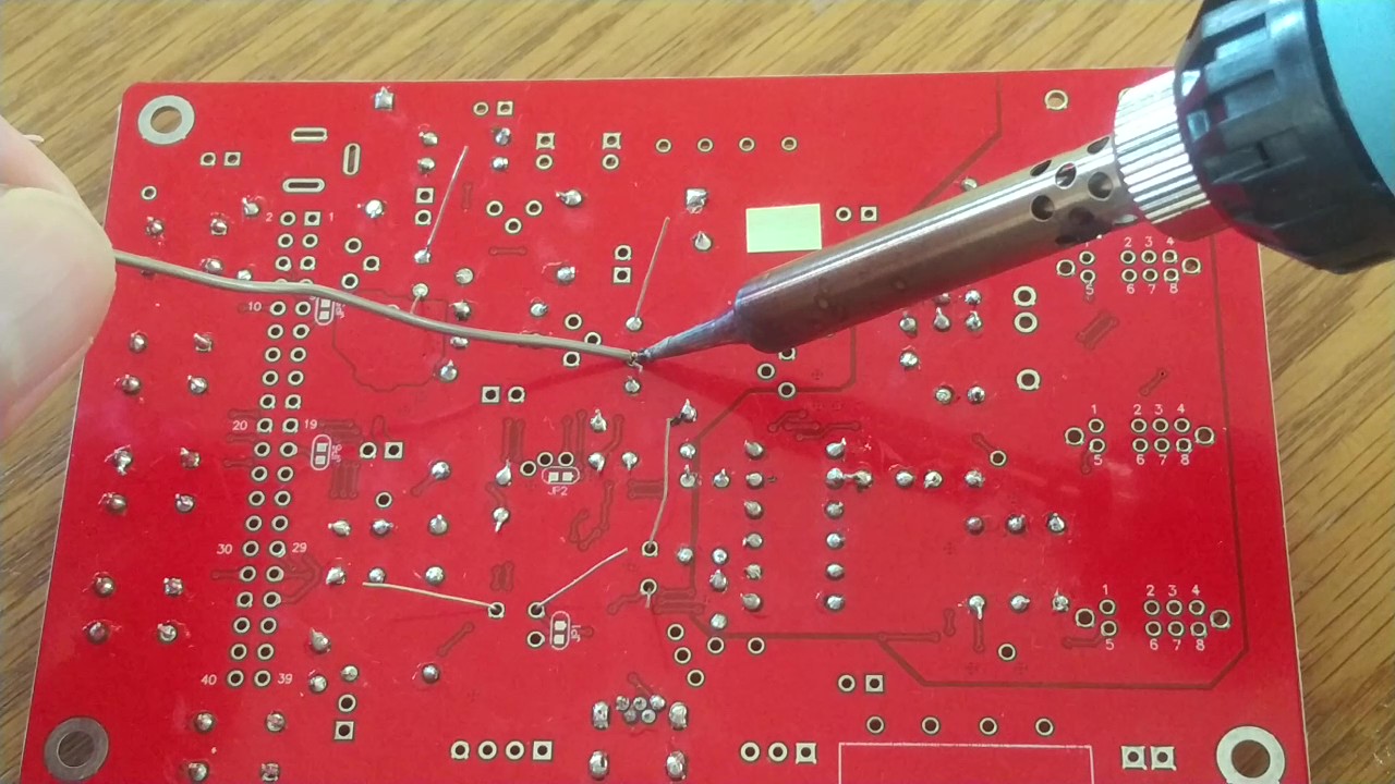 セラミックコンデンサのはんだ付け