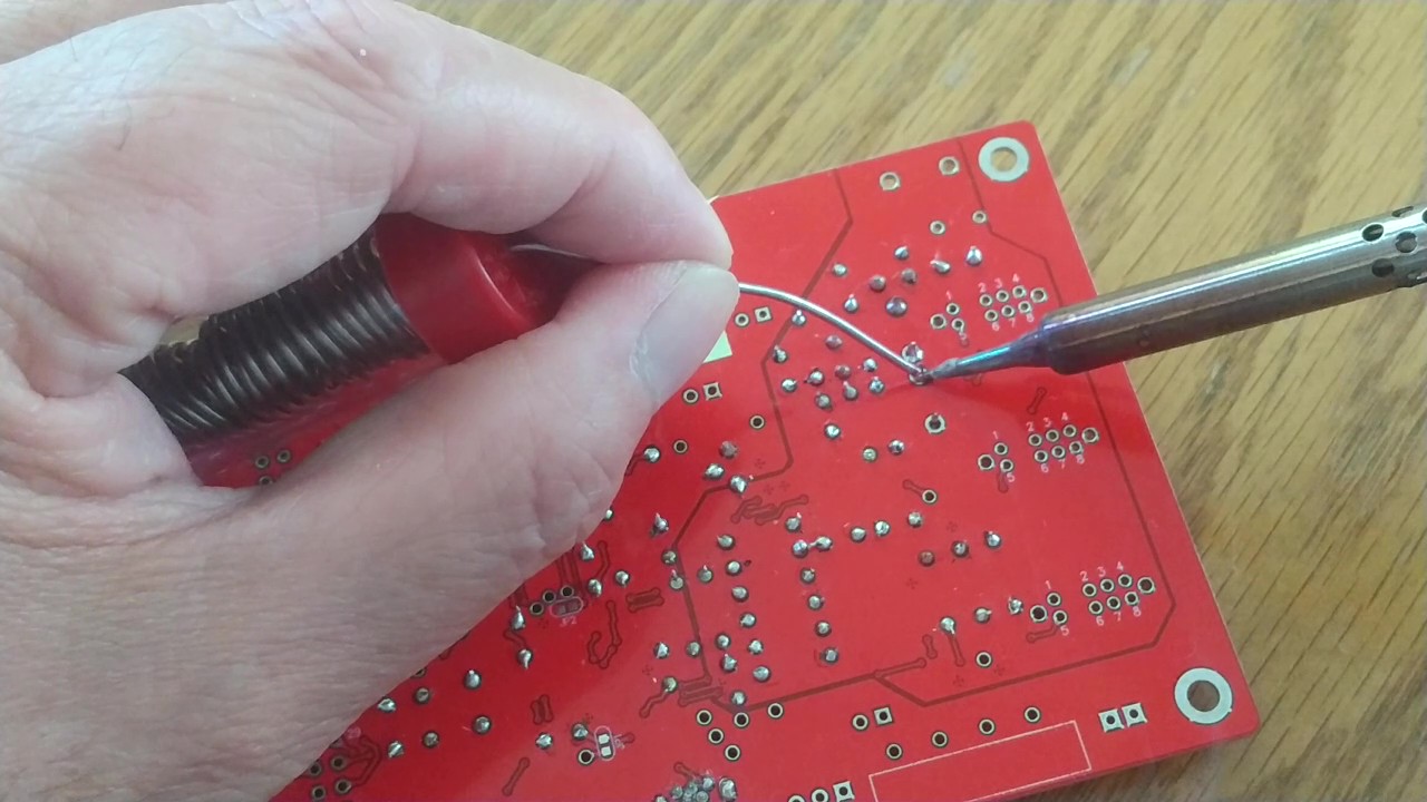 トリマコンデンサのはんだ付け